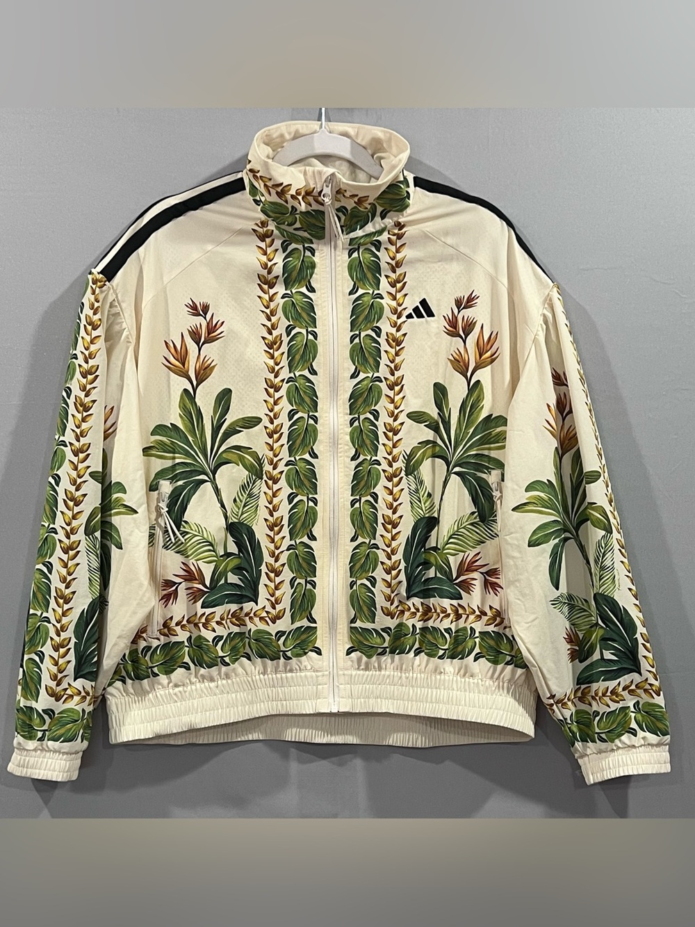 adidas  x Farm Rio Tropical Breeze Cream Jacket